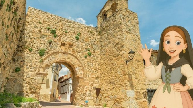 Puerta de la Virgen en Cañete