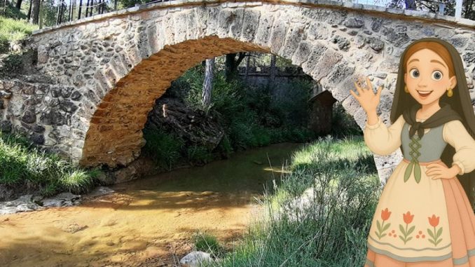 Puente Barbazoso en Poyatos (Cuenca)