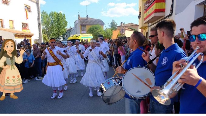 Danzantes del Septenario de la Virgen de Tejeda