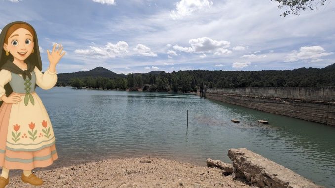 Embalse de La Toba en Valdemeca (Cuenca)