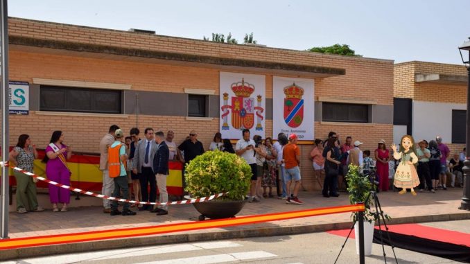 Homenaje a la bandera en El Picazo (Cuenca) 2025