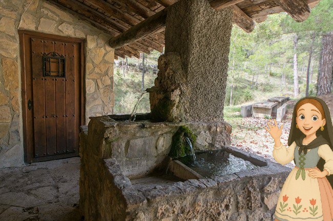 Fuente de La Peñuela en La Huérguina