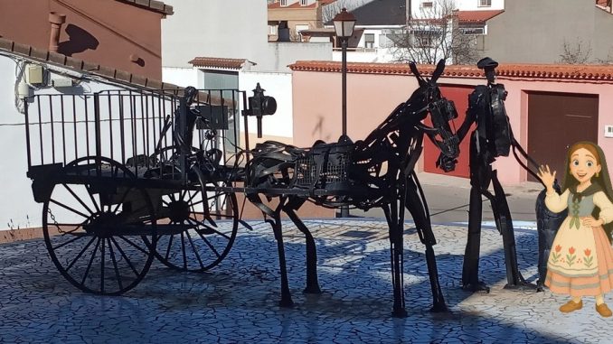 Monumento al agricultor de Lucas Karrvaz en Minglanilla