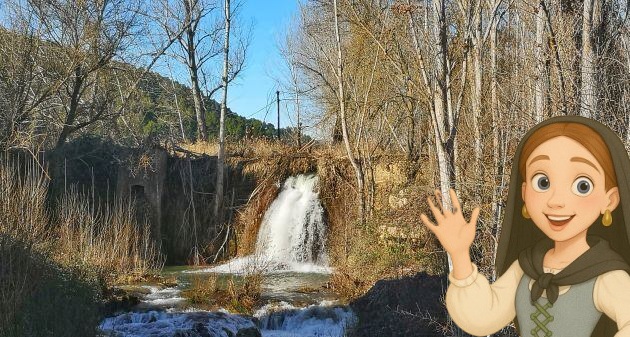 Río Guadazaón a su paso por Yémeda