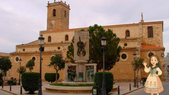 Monumento a la guitarra en Casasimarro (Cuenca)