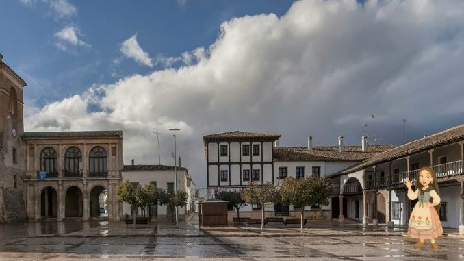 Plaza Mayor de Villanueva de la Jara (Cuenca)