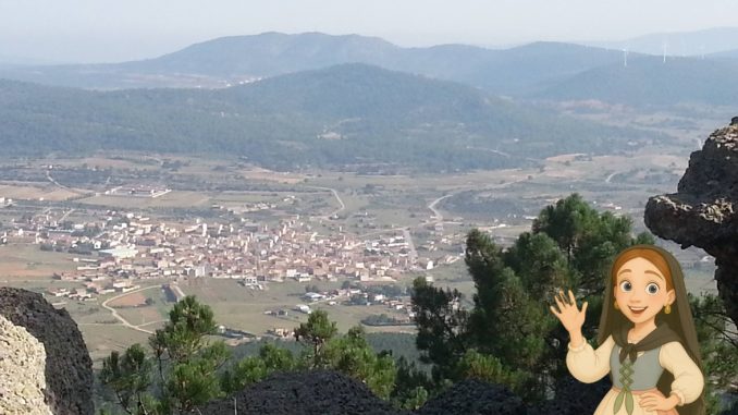 Vista de Talayuelas desde la Sierra